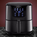 Devanti Air Fryer 7L LCD Fryers Black-7
