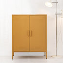 Artiss Buffet Sideboard Metal Cabinet - SWEETHEART Yellow-1