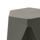 Artiss 2x Bar Stools Puzzle Plastic Foot Stool Grey-4