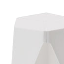 Artiss 2x Bar Stools Puzzle Plastic Foot Stool White-4