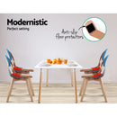 Artiss Dining Chairs Set of 2 Fabric Retro Replica DSW-3