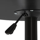 Artiss Bar Table Gas Lift Round Black-3