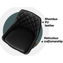 Artiss 2x Bar Stools PU Seat Wooden-11