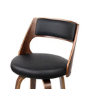 Artiss 2x Bar Stools Swivel Leather Chair 65cm-11