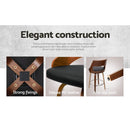 Artiss 4x Bar Stools Swivel Leather Chair 76cm-14