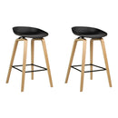 Artiss 2x Bar Stools Wooden-2