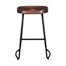 Artiss 2x Bar Stools Tractor Seat 65cm-6