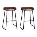 Artiss 2x Bar Stools Tractor Seat 65cm-15
