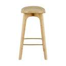 Artiss 2x Bar Stools Bamboo Rattan Stool Counter Chair Kitchen Barstools-3