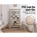 Artiss Shoe Rack Cabinet Bamboo 10-tier 50 Pairs-6