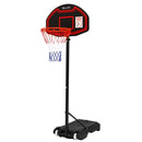Everfit 2.1M Basketball Hoop Stand System Adjustable Portable Pro Kids Black-1