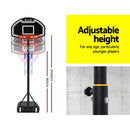 Everfit 2.1M Basketball Hoop Stand System Adjustable Portable Pro Kids Black-7