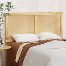Artiss Bed Head Headboard Double Rattan - RIBO Pine-6