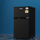 Devanti 80L Bar Fridge Mini Freezer Refrigerator Black-1