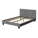 Artiss Neo Bed Frame Fabric - Grey Double-4