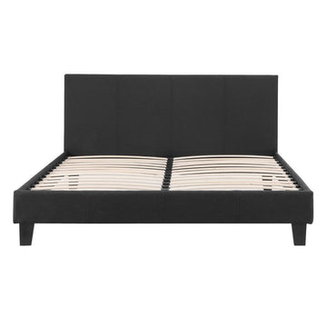 Artiss Neo Bed Frame Fabric - Charcoal Queen - 0
