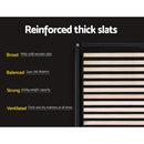 Artiss Queen Size Gas Lift Bed Frame Base With Storage Platform Fabric-5