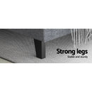 Artiss Bed Frame Queen Size Grey VANKE-5