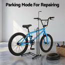Weisshorn 4-in-1 Bike Parking Stand Vertical Floor Storage Rack for 24"-27.5" Bicycles, Adjustable Height Repair Maintenance Stand, Stable Indoor Garage Space Saver with Non-slip Rubber Feet-6