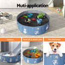 Keezi Kids Ball Pool Pit Toddler Play Foldable Child Playhouse Storage Bag Blue-5