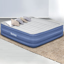 Bestway Air Mattress King Inflatable Bed 56cm Airbed Blue-8