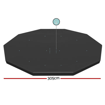 Bestway Pool Cover Fits 3.05m Round Above Ground Swimming Pool PVC Blanket - 0