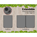 Weisshorn Self Inflating Mattress 10CM Camping Sleeping Mat Air Double Grey-3