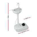 Weisshorn Camping Basin Portable Hand Wash Sink Stand 19L Capacity-2