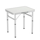 Weisshorn Folding Camping Table 60CM Adjustable Portable Outdoor Picnic Desk-1