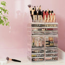 Embellir Makeup Case Acrylic Cosmetic Organizer Storage Box Jewellery Holder-7