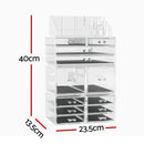Embellir Makeup Case Acrylic Cosmetic Organizer Storage Box Jewellery Holder-2