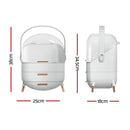 Embellir Makeup Case Portable Cosmetic Organizer Storage Box Jewellery Holder-2