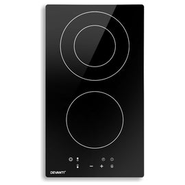 Devanti Electric Ceramic Cooktop 30cm - 0