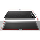 Devanti Electric Ceramic Cooktop 60cm-3