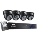 UL-tech CCTV Security System 8CH DVR 4 Cameras 1TB Hard Drive-1