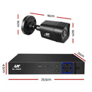 UL-tech CCTV Security System 8CH DVR 8 Cameras 1TB Hard Drive-2