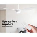 Devanti 52'' Ceiling Fan DC Motor w/Light w/Remote - White-6