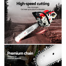 Giantz 58cc Petrol Chainsaw 20 Inch Bar Chain Saw Tree Pruner 2 Stroke E-Start-7