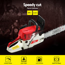 Giantz 58cc Petrol Chainsaw 20 Inch Bar Chain Saw Tree Pruner 2 Stroke E-Start-5