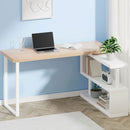 Artiss Computer Desk Bookshelf 140CM-8