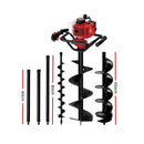 Giantz Post Hole Diggers Petrol Digger Extension Auger Bits-2