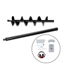 Giantz Post Hole Digger 200mm Petrol Drill Extension Bits Auger-7