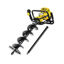 Giantz Post Hole Digger 200mm Petrol Drill Auger Extension Bits-1