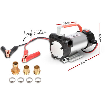 Giantz 12V Bio Diesal Transfer Pump - 0
