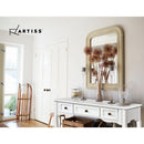 Artiss Console Table 3 Drawers White Hamptons-8
