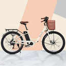 Everfit 26" Electric Bike City Bicycle eBike e-Bike Commuter w/ Battery WH-8
