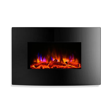 Devanti Electric Fireplace Fire Heater 2000W - 0