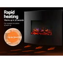 Devanti Electric Fireplace Fire Heater 2000W-4