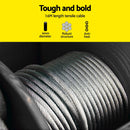 Giantz Electric Hoist Winch 500KG Wired/Wireless Remote Control-5