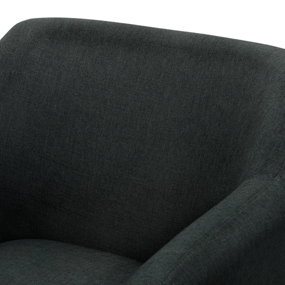 Artiss Armchair Tub Chair Charcoal Aston